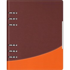 Agenda organizer A5 cu 6 inele Chocolate