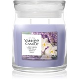 Yankee Candle Lavender Vanilla lum&acirc;nare parfumată 268 g