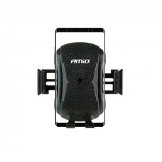 Suport auto inteligent pentru telefon cu incarcare wireless PHW-02 foto