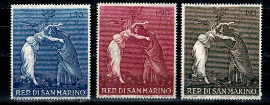 San Marino 1968 - Craciun, serie neuzata