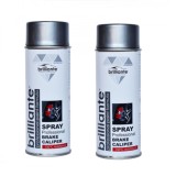 Cumpara ieftin Pachet 2 x Vopsea Spray Brilliante Argintiu pentru Etriere Frane RAL 9006 400 ml