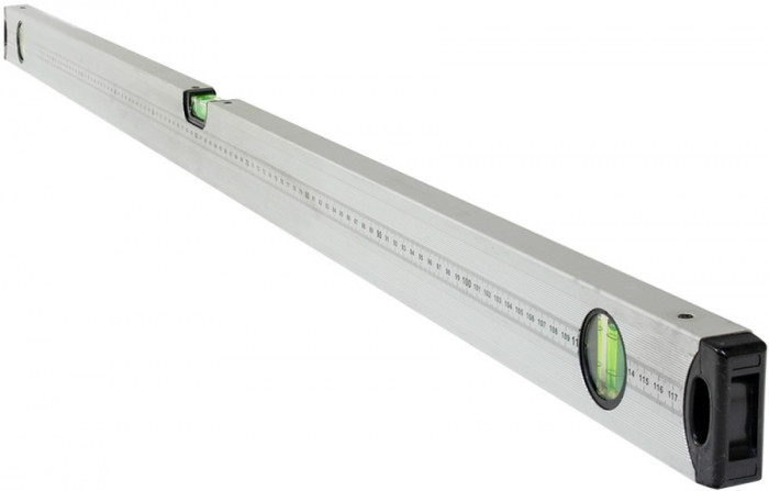 Cumpana de nivel aluminiu cu 3 bule 1200 mm VOREL