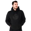 Hanorac Barbati Bayern Munchen Essential Full Black XXL Gluga Bumbac Logo Oficial