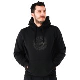 Bayern M&uuml;nchen hanorac de bărbați cu glugă Essential fullblack - XXL