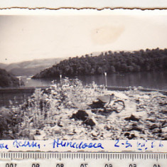 bnk foto Hunedoara - Lacul Cincis si barajul ? 1966