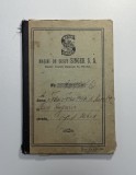 Documente masina de cusut Singer, anul 1939