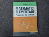 MATEMATICI ELEMENTARE - PROBLEME DE SINTEZA-DAN BRANZEI RF5/4