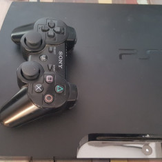 PS 3 playstation 3 Sony PS3 slim complet HDD 320 Gb + 60 jocuri FIFA 19 GTA 5 MK