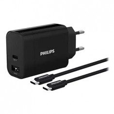 Incarcator Retea Usb A Si Tip C Rapid Philips