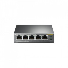Switch Tp-Link TL-SG1005P, 5 x 10/100/1000Mbps, PoE