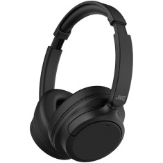 Casti Over the Ear JVC HA-S75N-B-U, Wireless, Bluetooth, Noise cancelling, Autonomie pana la 35 ore, Microfon, Negru