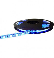 BANDA LED 60 x 3528 4.8W IP65 BLUE foto