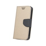 Husa Piele OEM pentru Telefon 4.7 inci, Dimensiuni interioare 139 x 75 mm, Bronz