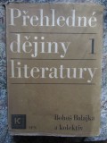 Balajka Bohu&scaron; - Přehledn&eacute; dějiny literatury I. IN LIMBA CEHA