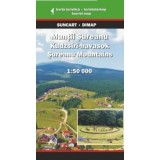 Harta Muntii Sureanu / Wanderkarte / Hiking Map M 1:50.000