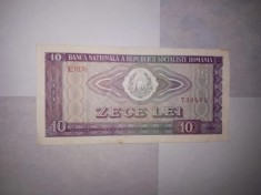 CY - 10 lei 1966 / frumoasa foto