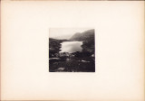 Lacul Bucura, fotografie din timpul excursiei universitare din 1921 de la Cluj
