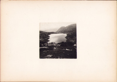 Lacul Bucura, fotografie din timpul excursiei universitare din 1921 de la Cluj foto