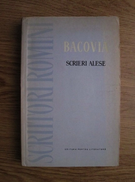 George Bacovia - Scrieri alese (contine sublinieri)