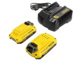 Acumulator Li-Ion STANLEY 18V 4Ah Kit cu &Icirc;ncărcător FATMAX V20 SFMCB12D2-QW