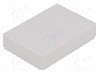 Carcasa ABS, 33mmx47mmx10mm, MASZCZYK - KM-97 GY