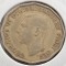 Marea Britanie , 3 Pence 1949, George VI