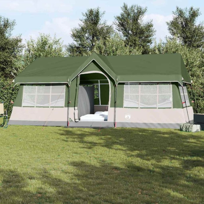 vidaXL Corturi cu acoperiș Verde 622 x 295 x 238 cm Poliester 4100700
