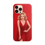 Husa compatibila cu Apple iPhone 14 model Margot Robbie,Silicon, Tpu, Viceversa