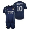Real Madrid set de copii replica 25/26 Away Mbappe - 10 let
