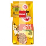 Pachet Pedigree Adult, hrana uscata pentru caini, Pui, 2 kg + Pedigree adult, hrana umeda pentru caini, Pui &amp; Porc