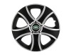Set 4 capace roti Bis Gri-Negru R16 pentru gama auto Land Rover, Autohelix MSA