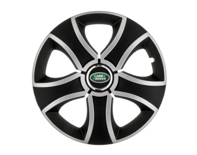 Set 4 capace roti Bis Gri-Negru R16 pentru gama auto Land Rover foto