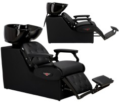 Scafa coafor Valentino pentru salonul de coafură și frizerie cu bol ceramic mobil armătură baterie si cască