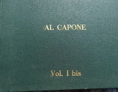AL CAPONE ROMAN IN FASCICOLE COPIE XEROX 5 TOMURI foto