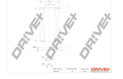 Dr!ve+ DP1110.11.0126 Filtru ulei foto