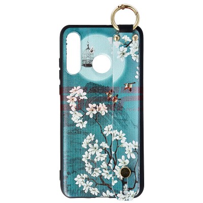 Toc TPU Crossbody Design Huawei P30 Lite Flowers foto