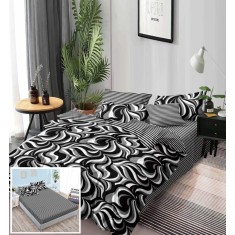 Lenjerie Pat Thunder Sx192, Bumbac, 6 Piese, Cu Elastic,