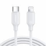 Cablu USB-C Joyroom - Lightning 480Mb/s 20W 1m Alb (S-CL020A9) S-CL020A9 1M WHITE