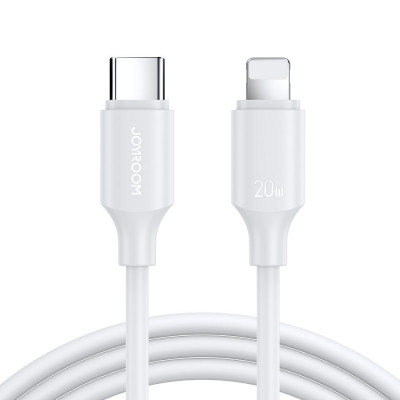 Cablu USB Tip C Joyroom - Lightning 480Mbps 2m Alb (S-CL020A9) S-CL020A9 2M WHITE foto