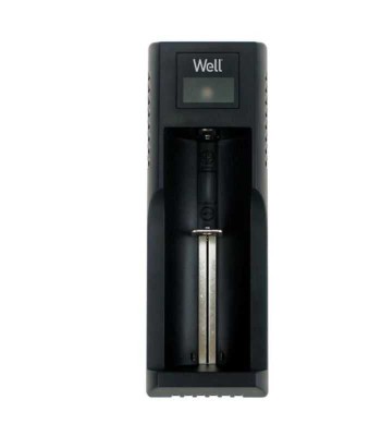Incarcator acumulatori litiu-ion 1 canal Well Pace USB 10400 14500 16340 17670 18350 18500 18650 26650 foto