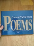 Poems - Corneliu Vadim Tudor - editie multilingva de lux, cu autograf - 1998