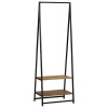 VidaXL Raft de haine 60x45x180 cm Lemn solid de Acacia