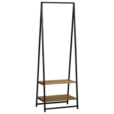 vidaXL Raft de haine 60x45x180 cm Lemn solid de Acacia foto