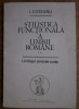 Ion Coteanu - Stilistica functionala a limbii romane (volumul 2) Limbajul poeziei culte