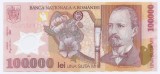 Romania 100000 Lei 2001 - Polimer, P-114 aUNC !!!