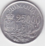 Monedă Rom&acirc;nia 25.000 lei 1946 &ndash; Regele Mihai I