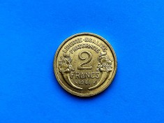 2 Francs 1941 Franta-AUNC-in realitate arata bine!
