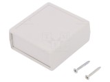 Carcasă ABS Gri cu Panou 62x69x30mm
