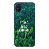 Husa Samsung Galaxy M31 si M21S Silicon Gel Tpu Model Wild and Free