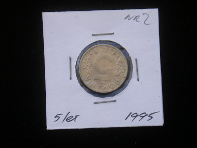M1 C10 - Moneda foarte veche 110 - Romania - 5 lei 1995 foto